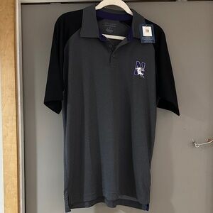 Champion Northwest Charcoal and Black Polo Shirt